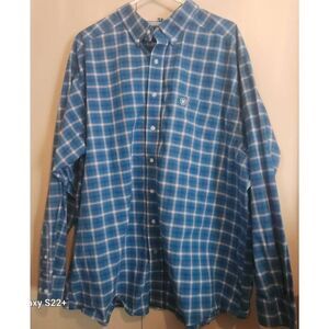 Ariat Pro Series plaid long sleeved shirt